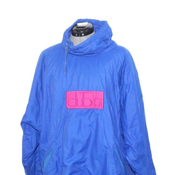 Vintage Women's Retro Windbreaker Hoodie Large - Picture 3 of 9